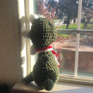Crochet dinasour